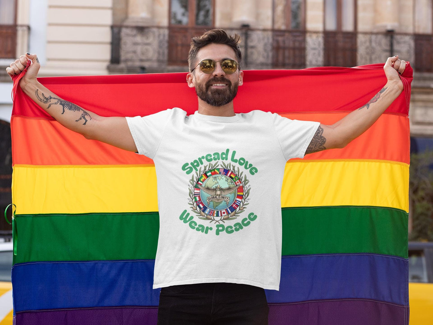 Spread Love Wear Peace Tee