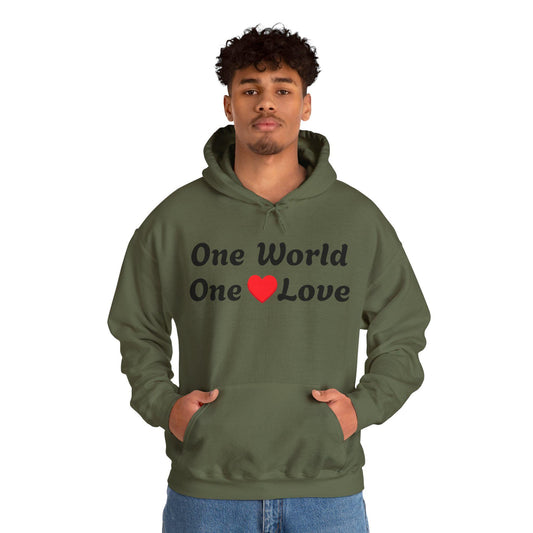 One World One Love Hoodie